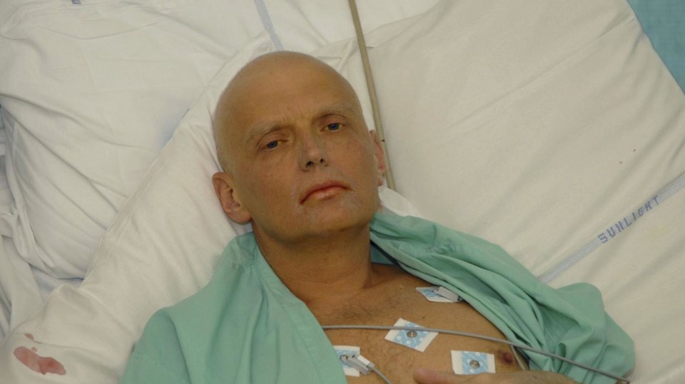 Umírající Alexandr Litviněnko